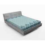 Microfiber Damask Fitted Sheet
