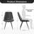 Two Dining Chairs With Iron Frame