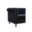 Canapé Chesterfield en velours 84,65 po-659091819