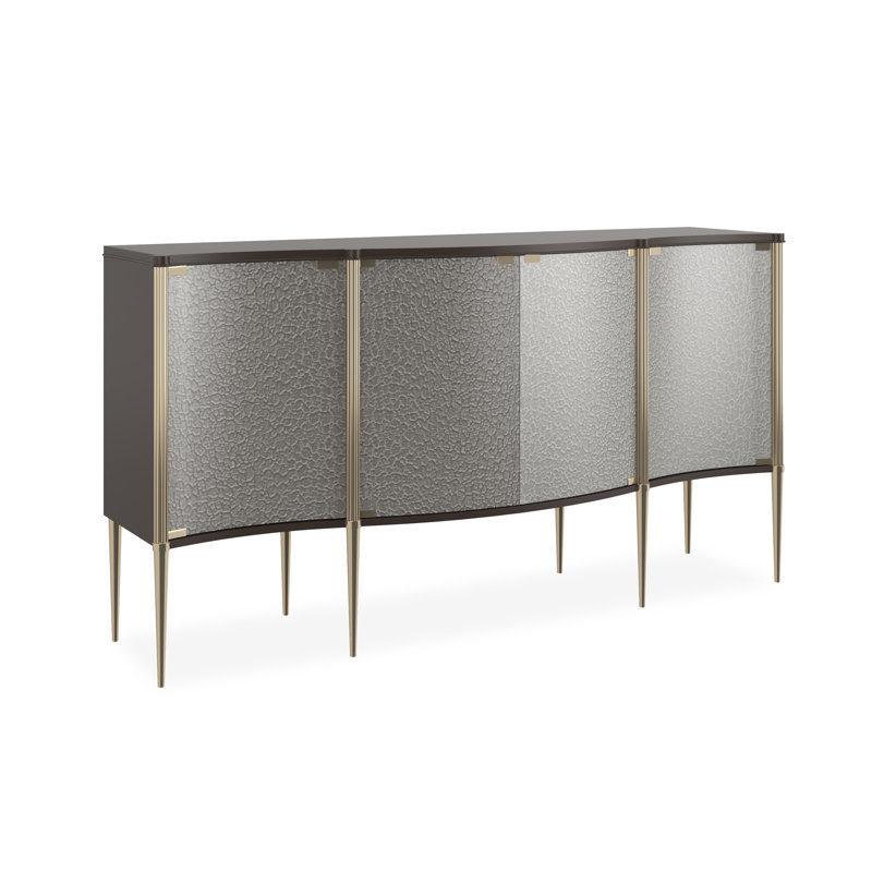 Caracole Classic 75'' W Buffet, Black/Gray