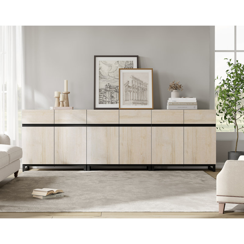 Aadam 94.5'' Sideboard, Beige
