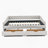 Daybed With Drawers Upholstered Tufted Sofa Bed-153709089-153709093