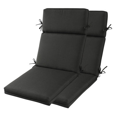 Coussins de chaise Adirondack d'extérieur / intérieur, coussin de remplacement pour meubles de patio à haut dossier