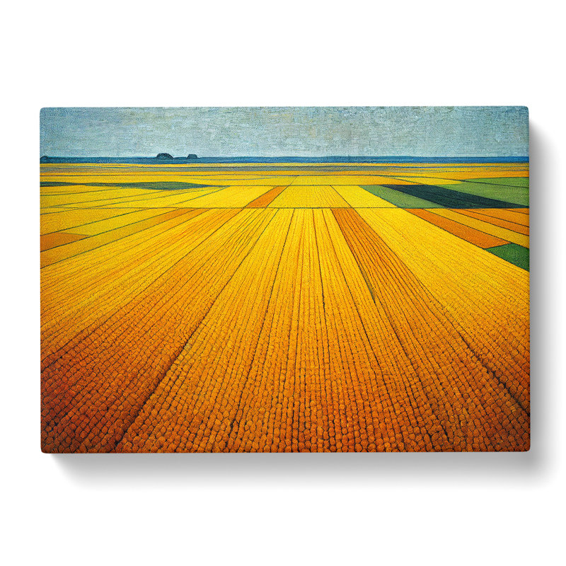 Virtuous Wheat Field - Wrapped Canvas, 40cm H x 60cm W x 3cm D