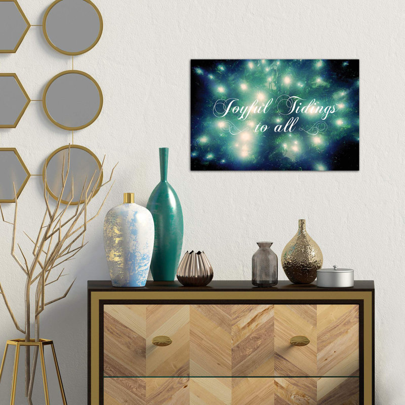 Joyful Tidings by Kali Wilson - Wrapped Canvas Print, 66.04 cm H x 45.72 cm W x 1.91 cm D