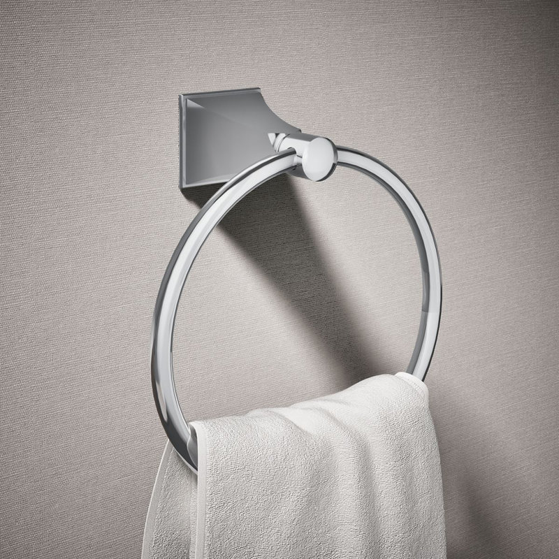 Memoirs® Wall Mounted Towel Ring, Polished Chrome