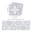 Carreau de terrain pelez et collez en PVC 6 po x 6 po-59383375