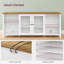 Arainn TV Stand for TVs up to 65" with Open Shelves-1610771742