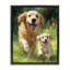 Cadre flottant père et fils Labrador, design par Momart-816654160-816654167