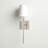 Aayush 1-Light Dimmable Wallchiere in Polished Nickel-2110370823