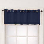 Sauel Textured Semi-Sheer Kitchen Window Valance