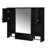 Modern Wall Mounted Bathroom Storage Cabinet-1885203057