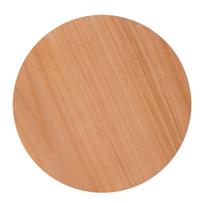 TABLE D'APPOINT EN CAOUTCHOUC SOLIDE, COULEUR NATURELLE