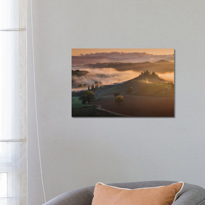 Spring In Tuscany XVII by Daniel Kordan - Wrapped Canvas Print
