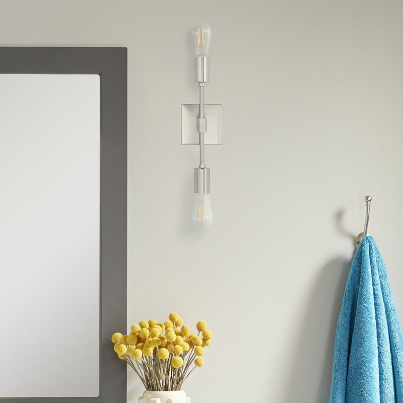 Sigmon Wallchiere, Brushed Nickel