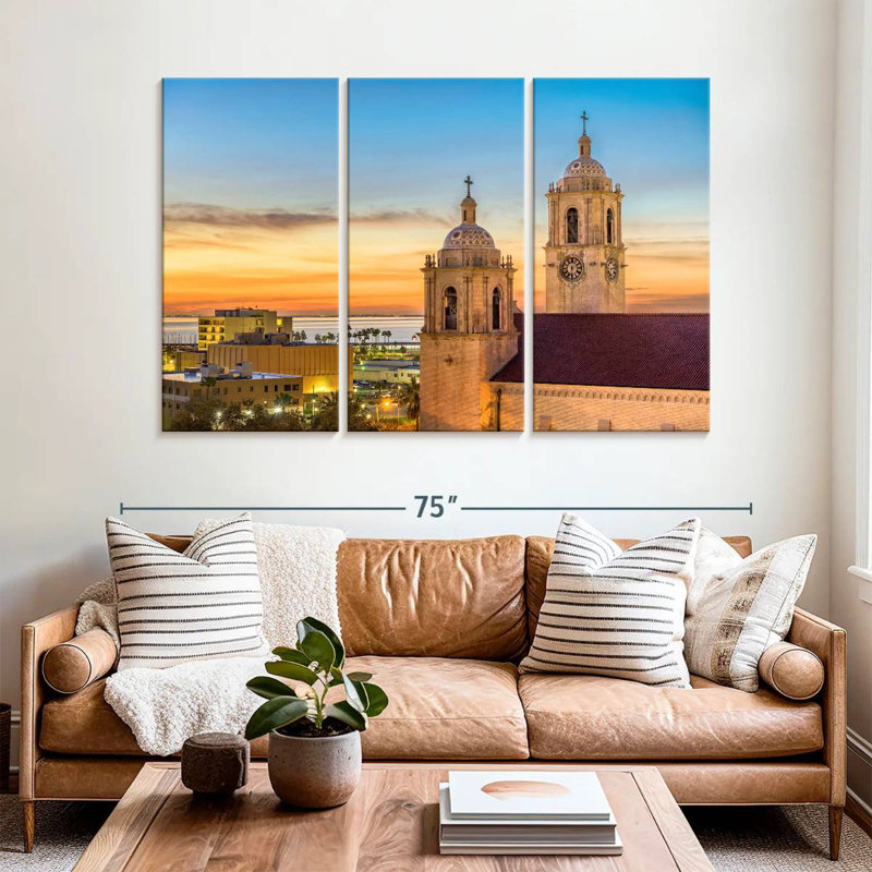 Adella Corpus Christi Cathedral, 42" H x 65" W