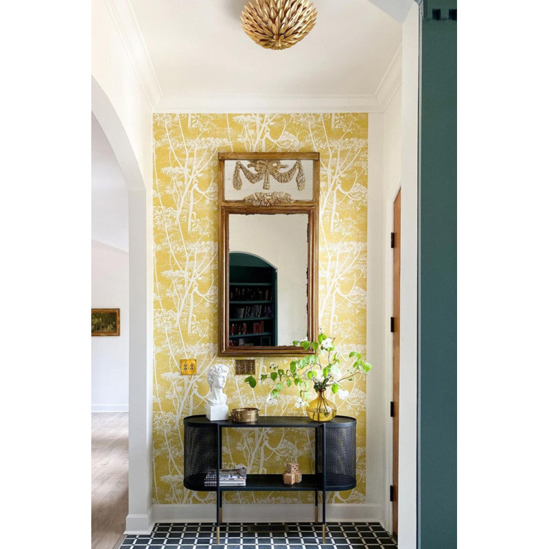 Margo Semi Flush Mount, Antique Gold