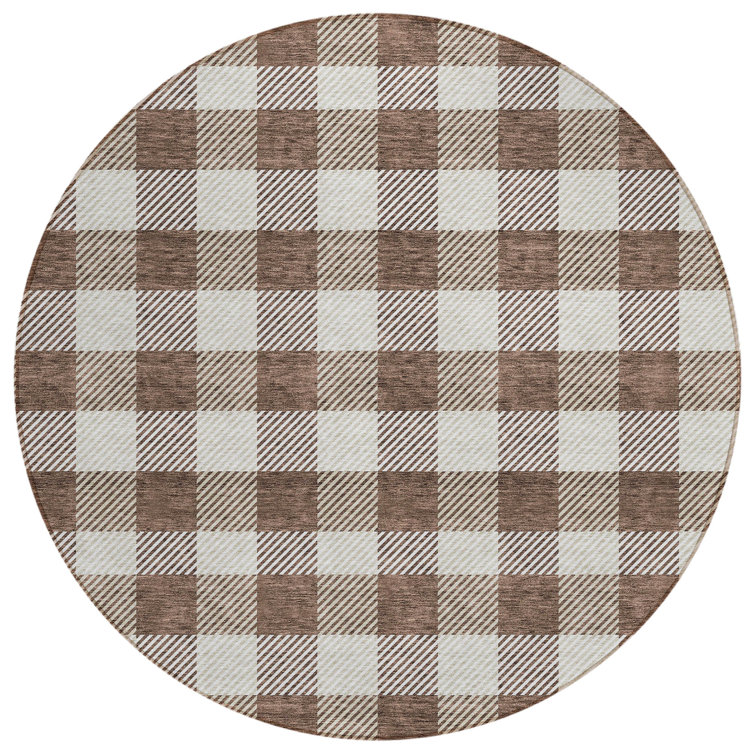 Plaid Indoor / Outdoor Rug