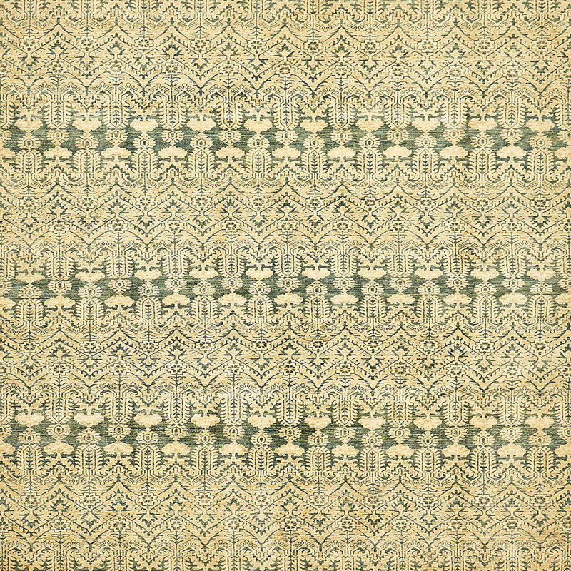 Tapis abstrait moderne 342, Carré 6 pi
