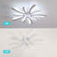 5-Light LED Modern Creative Ceiling Lamp Warm Light-1038321416