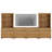Entertainment Center And Bookshelves Set With Drawers For 75" Tvs-1334393322
