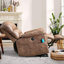 Fauteuil inclinable électrique l 41,3 po avec massage chauffant-2056707080