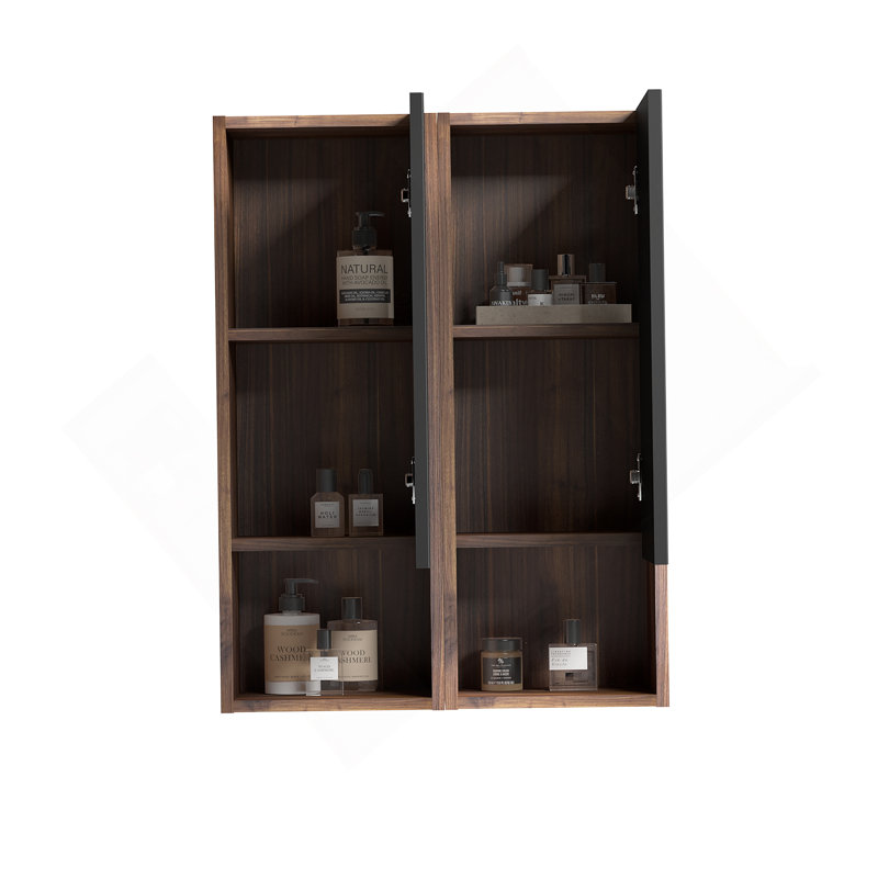 Bathroom Floating Side Cabinet, Wall-Mounted Storage Cabinet For Small Space