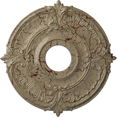Attica 18"H x 18"W x 0.625"D Ceiling Medallion