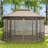 10’X 12’ Octagonal Patio Gazebo-Brown