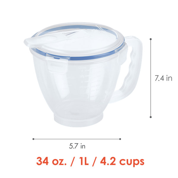 1/2/6Pcs Measuring Cup Set Silicone Measuring Cups with Scales for