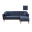 Canapé-lit et chaise longue en lin 88,58 po Oehler-2107872823-2033230843