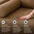 60'' Faux Leather Loveseat
