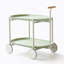 Lune chariot de rangement (vert) Nordic Internet célébrité chariot mobile cuisine simple tablette de rangement double canapé de salon