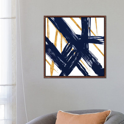 Strokes III by Megan Morris - Print on Canvas