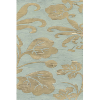 Graceful Garden Triptych III - Wrapped Canvas Print