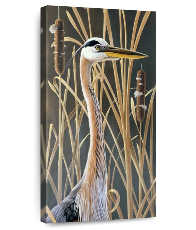 Bird Standing Tall, 48" H x 24" W