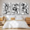 " Meander II " 3 Piece Art Set