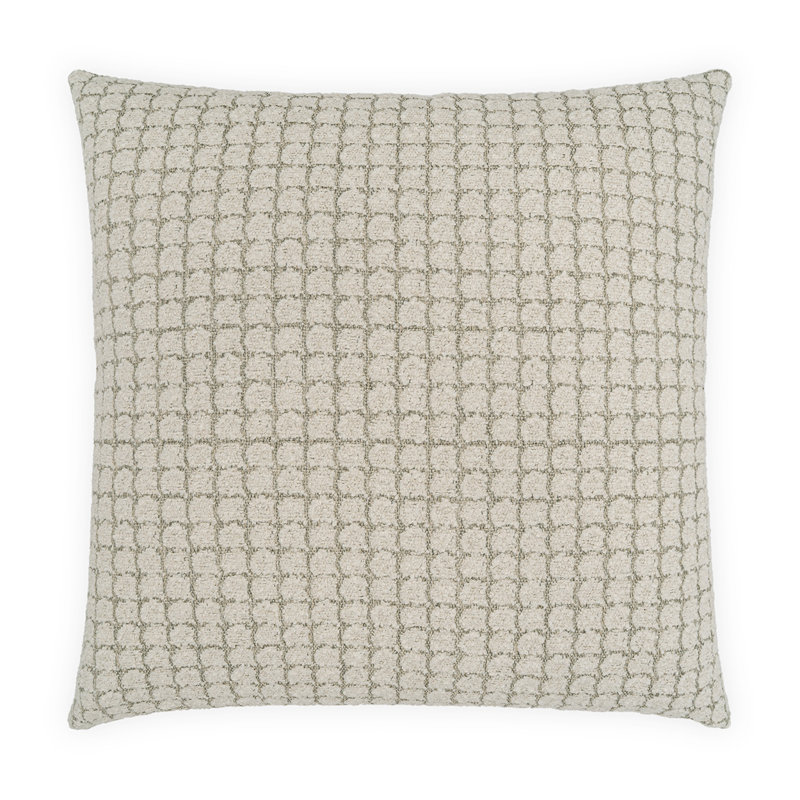 Coussin Maje, Ivoire ivoire, Carré 20 po