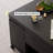Modern Black Lift Top Coffee Table 4 In 1 With Storage Ottoman Foldable And Casters