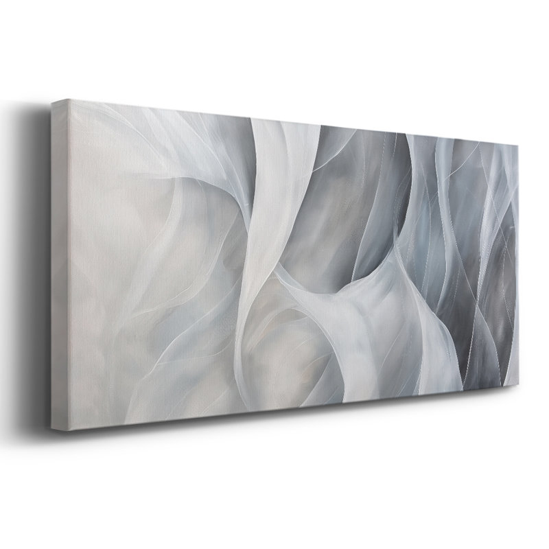 Abstract Seris 6 #IV-Wide Gallery Wrapped Canvas, H 12 po x l 30 po