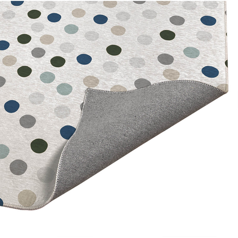 Tapis de jeu Always Polka Kids, Rectangulaire 3 pi x 5 pi