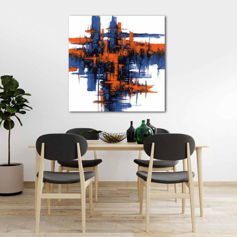 Cross Currents, 54" H x 54" W