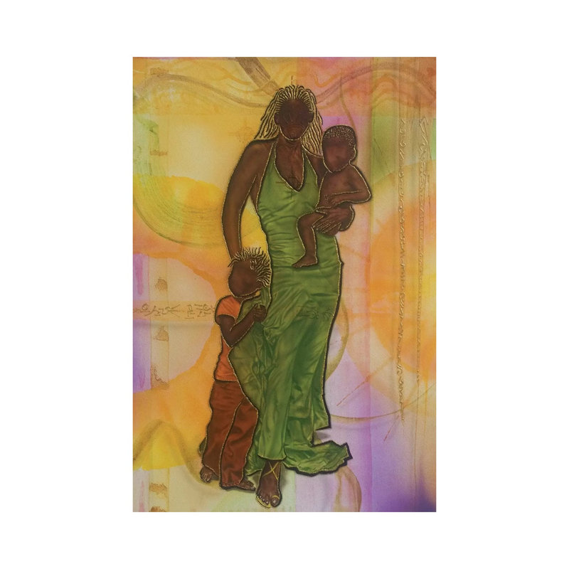 Three Of Us by Fred Odle - Wrapped Canvas Print, 20.32 cm H x 30.48 cm W