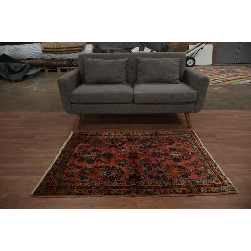 Tapis traditionnel Timeless Dye 4 x 5 avec motifs floraux