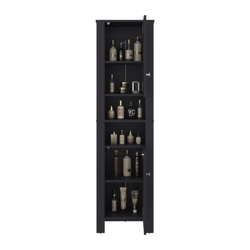Armoire de salle de bain avec rangement auxiliaire Vanessa