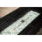 57In Gas Propane Fire Pit Table For Outdoor Use, 50000Btu Aluminum Fireplace With Lid And Glass, Rectangular Dining Backyard Garden Deck Patio, Hammered Black Enchantment, Table, & Dinning Majesty,