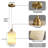 Natural Alabaster Modern Pendant Light Brass Kitchen Living Room-812652974