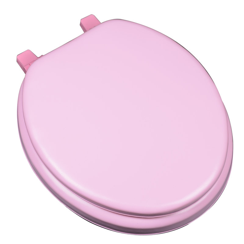 Siège de toilette rond Deluxe, Rose