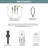 8 In. Waterfall Widespread 2-Handle Bathroom Faucet With Pop-Up Drain Assembly In Brushed Gold-118028499