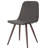 2Pcs Dining Seat , Brown Multi With Powder Coated Legs - Outdoor Furniture Patio Chair Pair, Stylish-879419914